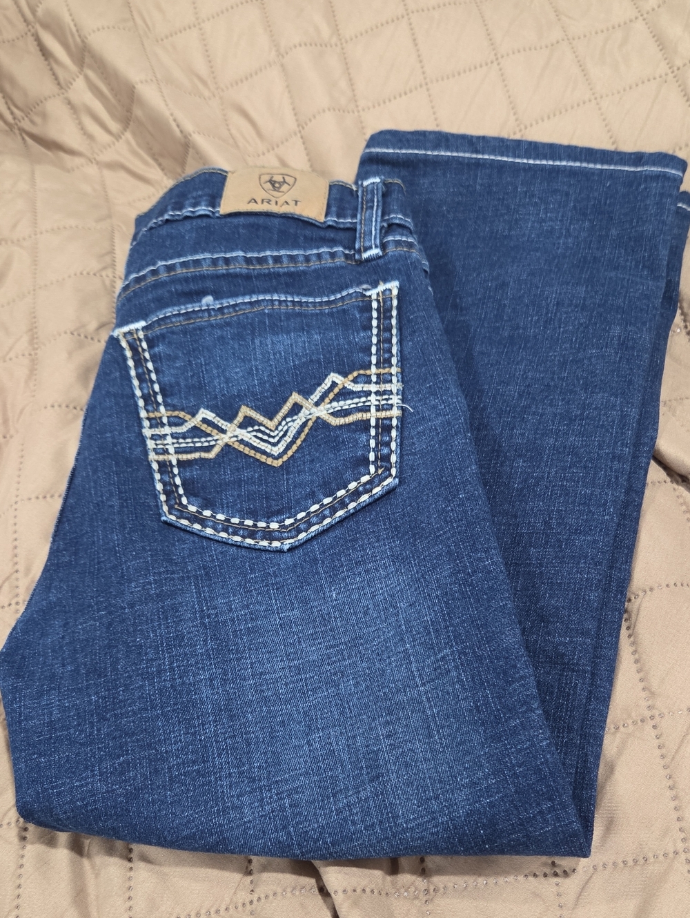 Ariat Dark Blue Stretch Denim Jeans